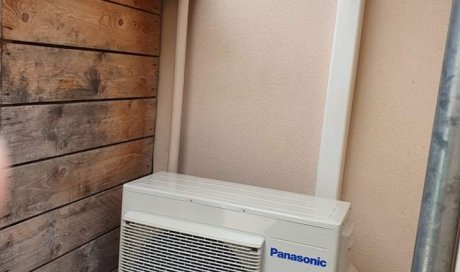 Installation de climatisation réversible Panasonic à Le Grand-Lemps